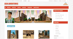 Desktop Screenshot of centralasia-adventures.com